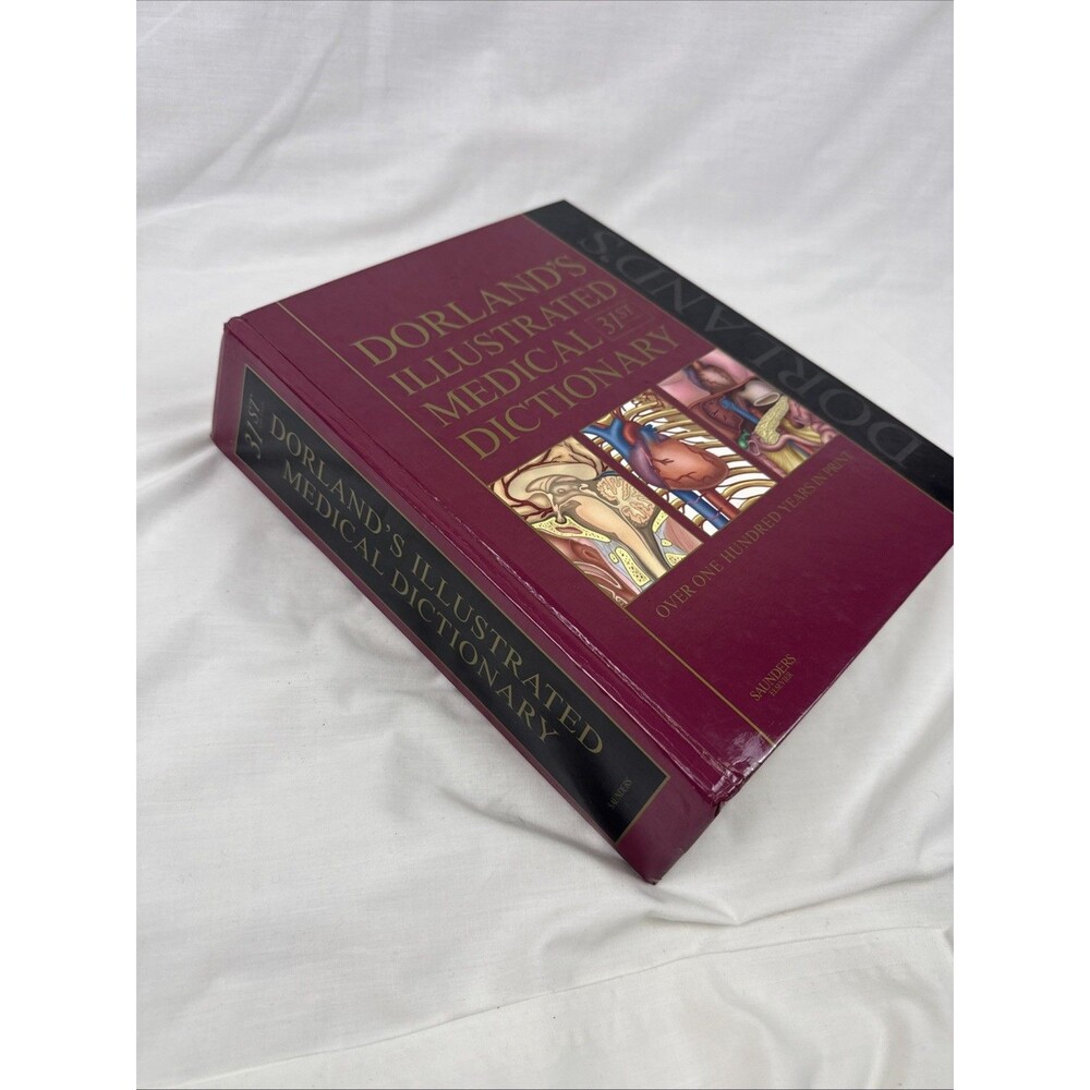 31st Ed Dorland's Illustrated Medical Dictionary 2007 Hardcover Book